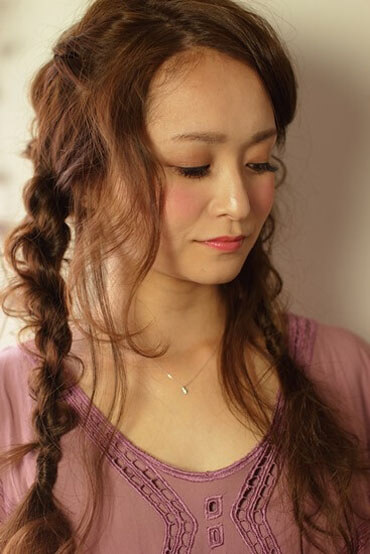 柔らかさを編んで☆　hair,make,photo_jiyume