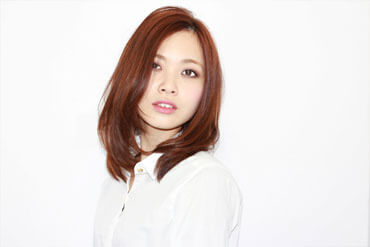 ローズ系カラーを入れ、コンサバなイメージに☆　hair,make,photo_jiyume